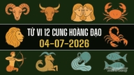 Horoscoop voor de 12 sterrenbeelden op 4 juli 2026: Leeuw en Ram zullen geluk hebben.