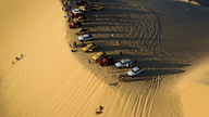 Ervaar offroad rijden door de "mini-Saharawoestijn" van Lam Dong.