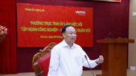 Gia Lai dan Viettel memperkukuh kerjasama dalam transformasi digital.