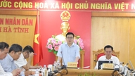 Thứ trưởng Bộ Công Thương Trương Thanh Hoài làm việc với Hà Tĩnh về các dự án điện