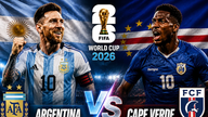 Transmisiune în direct a meciului Argentina vs. Capul Verde din optimile de finală ale Cupei Mondiale din 2026.