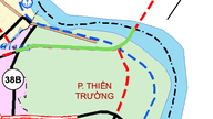 Thien Truong وارڈ، Ninh Binh Province کے لیے بنیادی ڈھانچے کی منصوبہ بندی: ایک نئی 4km مین آرٹیریل روڈ کی تعمیر۔