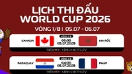 Programul Cupei Mondiale 2026 și transmisiunea în direct pe VTV pe 5 iulie.