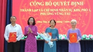 Dzielnica Vung Tau reorganizuje dzielnice i usprawnia aparat administracyjny.