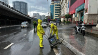 Sistem saliran Hanoi berada dalam keadaan bersedia 24/7 untuk bertindak balas terhadap Taufan No. 1.