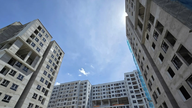 Über 3.600 Menschen nahmen an einer Verlosung für das Sozialwohnungsbauprojekt CT3 Kim Chung teil.