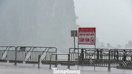Taifun Maysak zog durch das Meeresgebiet Bach Long Vi und brachte Van Don sintflutartige Regenfälle.