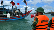 Tyfon nummer 1 närmar sig Quang Ninh-provinsen.
