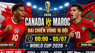 Phân tích dự đoán đội hình xuất phát trận Canada vs Maroc 0h ngày 5/7