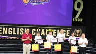 Ein Schüler der 4. Klasse gewinnt den ersten Preis im dritten Quartal der 9. Staffel der English Challenge.
