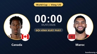 AO VIVO Canadá x Marrocos: Escalações iniciais
