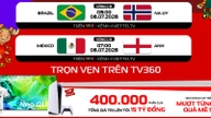 Calendario y transmisión en vivo del Mundial 2026 por VTV el 6 de julio.