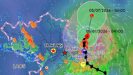 Taifun Maysak bewegte sich sehr langsam, und seine Auswirkungen hielten ungewöhnlich lange an.