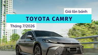 Giá lăn bánh Toyota Camry Hybrid giảm gần 160 triệu đồng từ tháng 7/2026