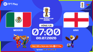 Jóslat a Mexikó-Anglia mérkőzés első félidei eredményére (július 6., 7:00, 2026-os világbajnokság, 16. forduló): Nem születik gól?
