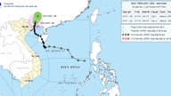 Pada jam 10:00 pagi, 5 Julai: pusat Taufan No. 1 terletak 120km utara-timur laut Mong Cai (Quang Ninh).