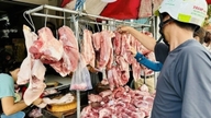 Varkensvleesprijzen vandaag, 5 juli: De daling is afgeremd en de prijzen blijven stabiel tussen 60.000 en 66.000 VND/kg.