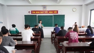 The Ha Tinh Department of Education and Training has issued a statement after 16 out of 22 candidates in the exam room scored 10 in Mathematics.