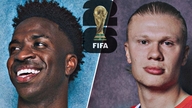 Brasilien vs Norge: Vinicius dater Haaland