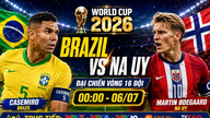 Analysis and prediction of the starting lineup for the Brazil vs Norway match at 3 AM on July 6th.