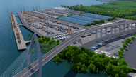حفل وضع حجر الأساس لميناء كيو تي إم الدولي: إنشاء بوابة لوجستية جديدة في كاي ميب - ثي فاي