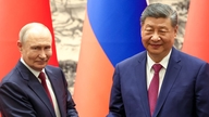 Rússia e China iniciam exercícios militares conjuntos no Mar Amarelo.