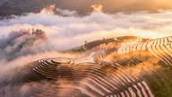 La temporada de lluvias en el Área Escénica Nacional de Mu Cang Chai
