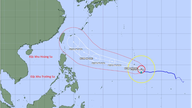 Super typhoon BAVI is forecast to affect the South China Sea.