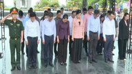 Đoàn công tác Văn phòng TW Đảng tri ân gia đình liệt sỹ, thương binh ở Quảng Trị