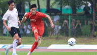 Het Vietnamese nationale team won met 6-0 in hun eerste oefenwedstrijd in Zuid-Korea.