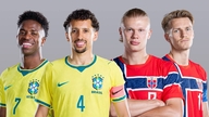 Partida de futebol ao vivo Brasil x Noruega: Oitavas de final da Copa do Mundo de 2026
