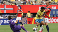 लाइव ब्राजील बनाम नॉर्वे 0-0 (पहला हाफ): हालैंड को गेंद मिलने का भरपूर मौका नहीं मिल रहा है।