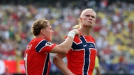 Haaland glänser, Norge slår ut Brasilien från VM 2026.