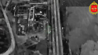 Video UAV Geran-2 tập kích đoàn tàu chở hàng phục vụ quân đội Ukraine