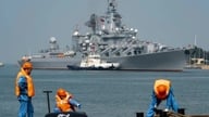 'Sát thủ diệt tàu sân bay' cùng tàu ngầm tấn công của Nga cập cảng Trung Quốc