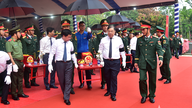 Tay Ninh: Solemn ceremony held to pay respects, commemorate, and bury 173 remains of fallen soldiers.
