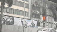 Hanoi: In einem Gebrauchtwarenladen für Elektronikartikel in der Tran Phu Straße ist ein Großbrand ausgebrochen.
