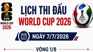 Lịch thi đấu World Cup ngày 7/7: Đại chiến Bồ Đào Nha-Tây Ban Nha, Argentina quyết giành vé tứ kết