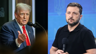 USAs president søker en måte å få slutt på konflikten i Ukraina.