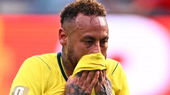 Neymars kollapsbild blir viral världen över.