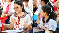 Às 7h da manhã do dia 7 de julho, a cidade de Ho Chi Minh anunciou os resultados do exame de admissão para o 6º ano.