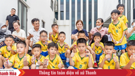 Vinamilk menyokong pemain bola sepak muda di Kejohanan Bola Sepak Kanak-kanak Akhbar Thanh Hoa dan Radio & Televisyen.