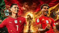 Resumo das previsões de placar para Portugal x Espanha às 2h da manhã do dia 7 de julho de 2026.