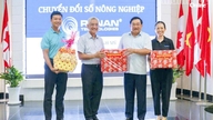 Næstformand for den provinsielle folkekomité, Trinh Minh Hoang, arbejder sammen med MYLAN - RYNAN Group.