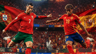 A szuperszámítógép megjósolja a Portugália-Spanyolország mérkőzés eredményét: Ronaldo komoly kihívással néz szembe Lamine Yamal ellen.