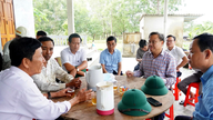Leiders van het Provinciaal Volkscomité hebben een dialoog gevoerd met huishoudens in de gemeente Cua Viet.