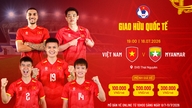 Os ingressos para o amistoso de futebol entre Vietnã e Mianmar já estão à venda em Thai Nguyen.