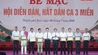 Upacara Penutupan "Festival Musik dan Nyanyian Rakyat Tiga Wilayah"