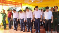 Xã Cát Thành dâng hương tưởng niệm Anh hùng liệt sĩ và triển khai lấy mẫu hài cốt liệt sĩ đối với các phần mộ chưa xác định được thông tin