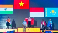 A equipe de Pencak Silat de An Giang conquista 2 medalhas de ouro no Campeonato Asiático.